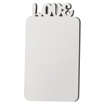 Tnp / Iman Mdf Sublimable Love 5.5x10cm Pq:10