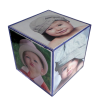 *lq Cubo Acrilico 8.5x8.5cm Xun