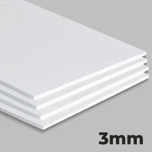 Pvc03/ Pvc Foam Expandido 3.0mm 1.22 X 2.44m