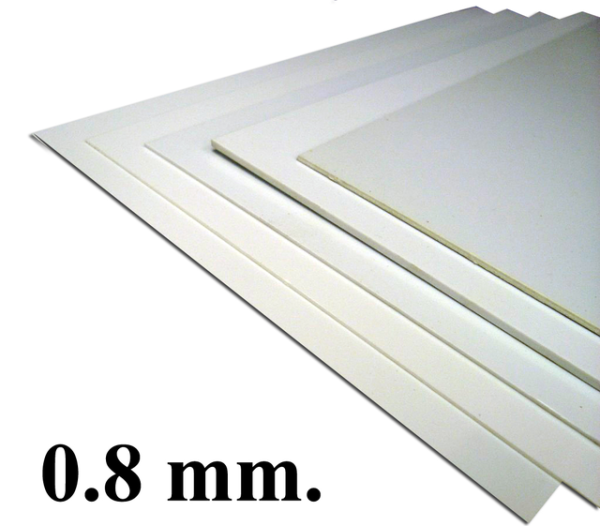 Pai/ Alto Impacto Blanco 0.8mm 0.80 X 1.00m