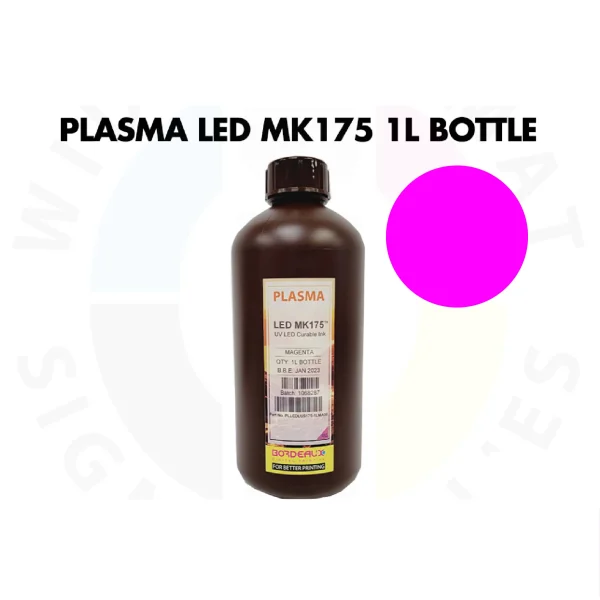 ##bordeaux Uv Led Mk175 Tinta Magenta 1l Xun