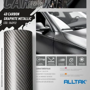 Carbon 4d Graphite Metallic 1,50 Xm