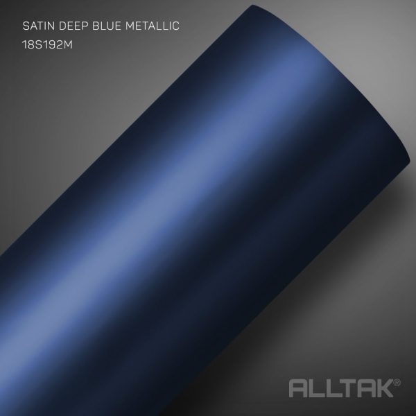 Satin Deep Blue Metallic 1,38x25m
