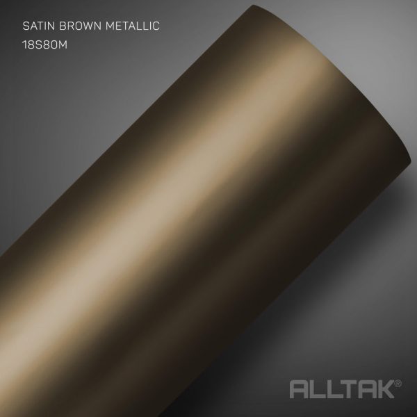 Satin Brown Metallic 1,38x25m