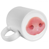 *liq Bb Taza Base Nariz Cerdito 11oz Sublim Xun