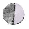 Bb Circulo Lentejuelas Adhes.sublim Plata/blanco 19cm Xun