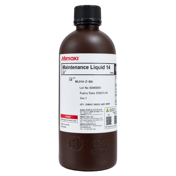 Liquido Limpieza Solvente Flushing Liquid de 1 Litro marca Mimaki