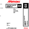 ## Mimaki Fl003 Flushing Liquid 03 Bottle 2l Xun