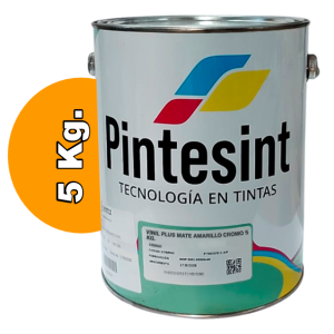 6023-2 Vinilplus Mate Amarillo Cromo 5 Kg