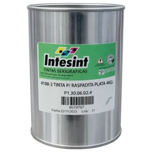 4108-2 Tinta P/ Raspadita Plata 4kg