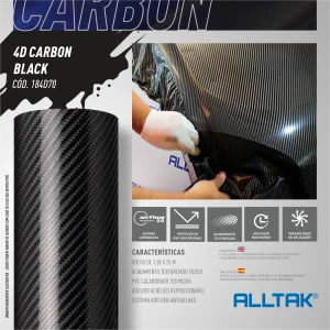 Carbon 4d Black 1,50m Xm