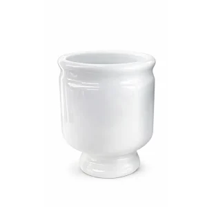 Planterita / Guampa De Ceramica Blanca 8oz Xum