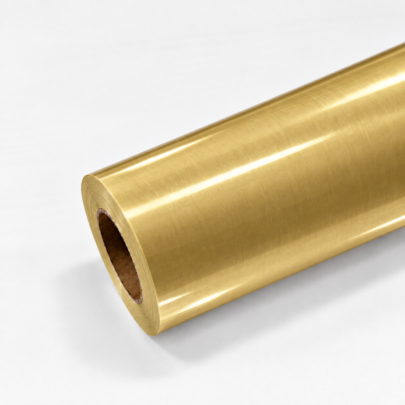 Pwpp G1003/ Vinilo Corte Golden Brushed 1.22 X 50M Xrl