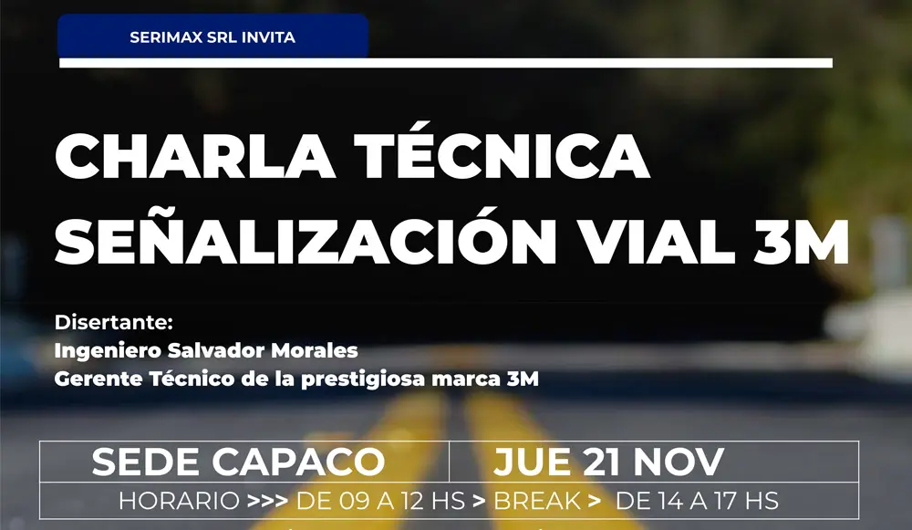 Charla Técnica de Señalización Vial