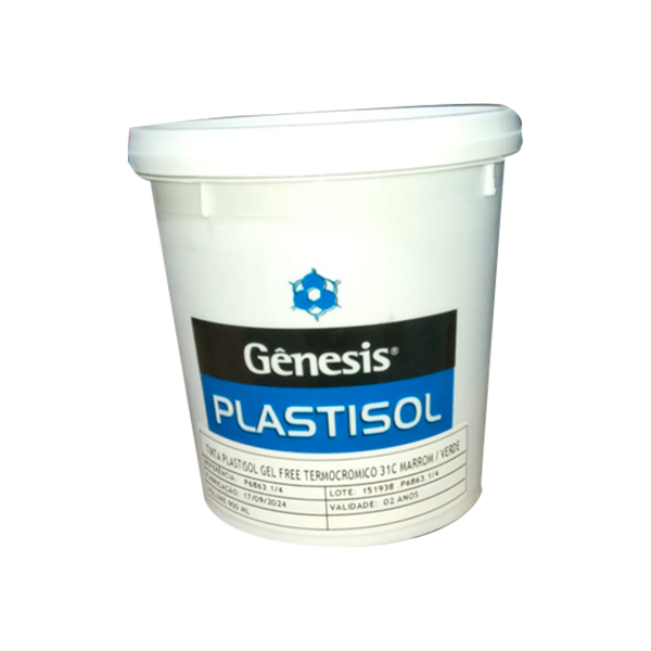 Genesis Plastisol Gel Free Termocromico 31c Marrom  Verde 900ml