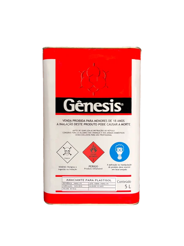 Genesis Plastisol Amaciante  5lt