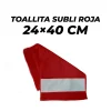 Toallita Subli Roja 24x40 Cm Xun