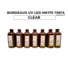 &##Bordeaux Uv Led Mk170 Tinta Clear 1L Xun