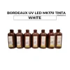 &##Bordeaux Uv Led Mk170 Tinta White 1L Xun