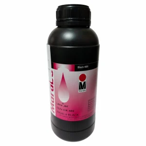 Tinta MARABU DUV-DX para UV LED color Black de 1 Litro