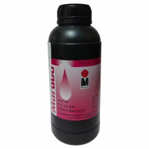Tinta MARABU DUV-DX para UV LED color Magenta de 1 Litro