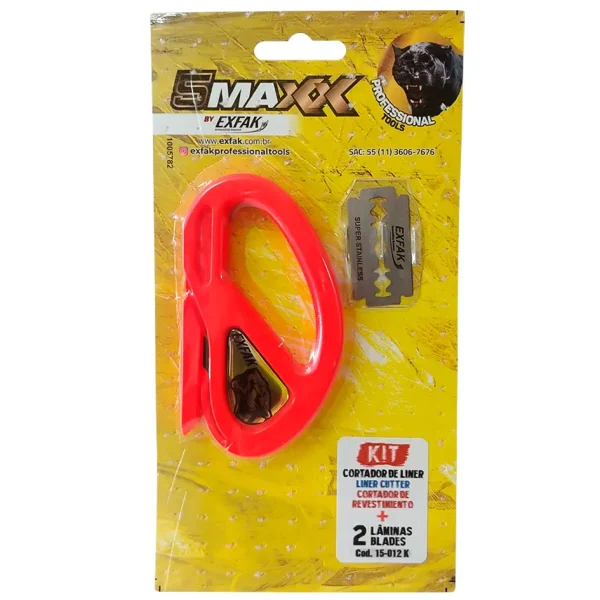 Cutter de Seguridad Kit con 2 laminas