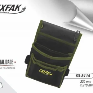 Porta Herramientas Profesional c/ 4 bolsillos 320x210mm