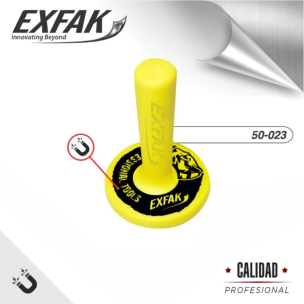 Magneto Amarillo Fuerte 45x65mm Kit: 2un