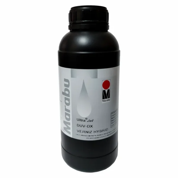 Tinta para UV LED color Clear de 1 Litro marca Marabu