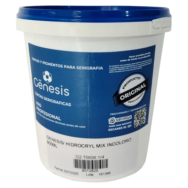 Genesis Hidrocryl Mix Incoloro 900ml