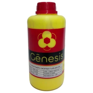 Genesis/ Sericor Pigmento Concentrado Fluor Amarillo Limon 1Kg