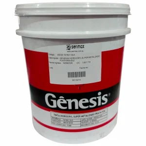 Genesis/ Hidrocryl Super Metalizado Plata 5Kg-Gl5