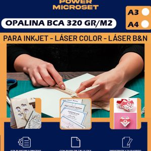 Opalina Blanca 230Gr A3 Pq:100H