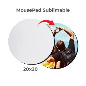 Mousepad sublimable circular