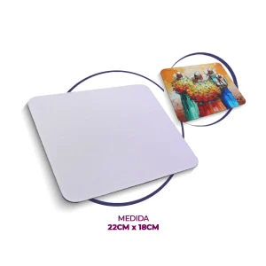 Mousepad Sublimable Rectangular  Xun