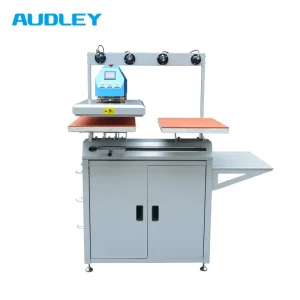 Audley Prensa Dual Neum 60x40cm 2band Laser 220v / YD-4060(D)Pro