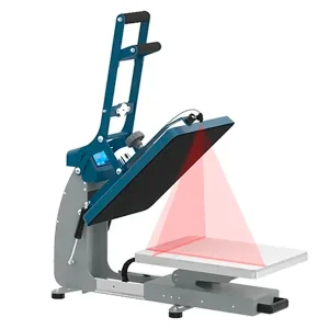 Otter-ultra Prensa Termica Plana Reforazada G1 Laser 40x50cm 220v C/BASE