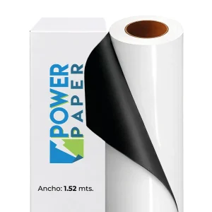 Pwp Fsav80120B/ Vinilo Brillo Blanco Fondo Negro 1.52 X 50M Xrl