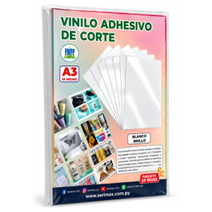 Pwpp 1021G/ Vinilo Corte Blanco Brillo A3 Xpaq:10H