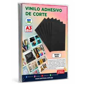 Pwpp 1024M/ Vinilo Corte Negro Mate A3 Xpaq:10H