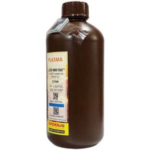 ##Bordeaux Uv Led Mk100 Tinta Cyan 1L Xun